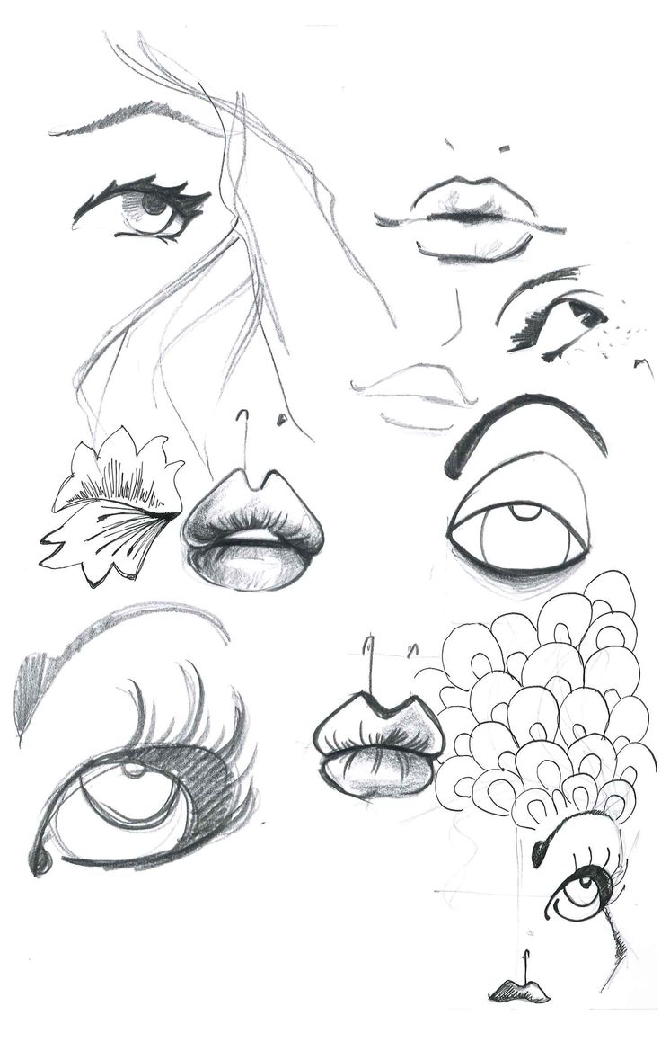 736x1159 Lips And Eyes Study My Painting Lips And Paintings