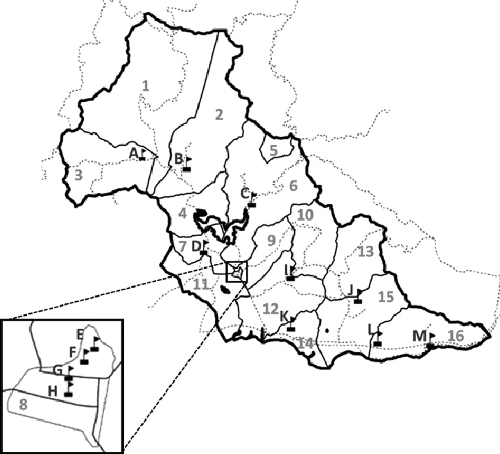 721x654 Map Of The Participating Schools And Neighborhoods Of Patillas