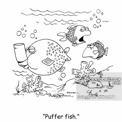 400x400 Puffer Fish Cartoons And Comics