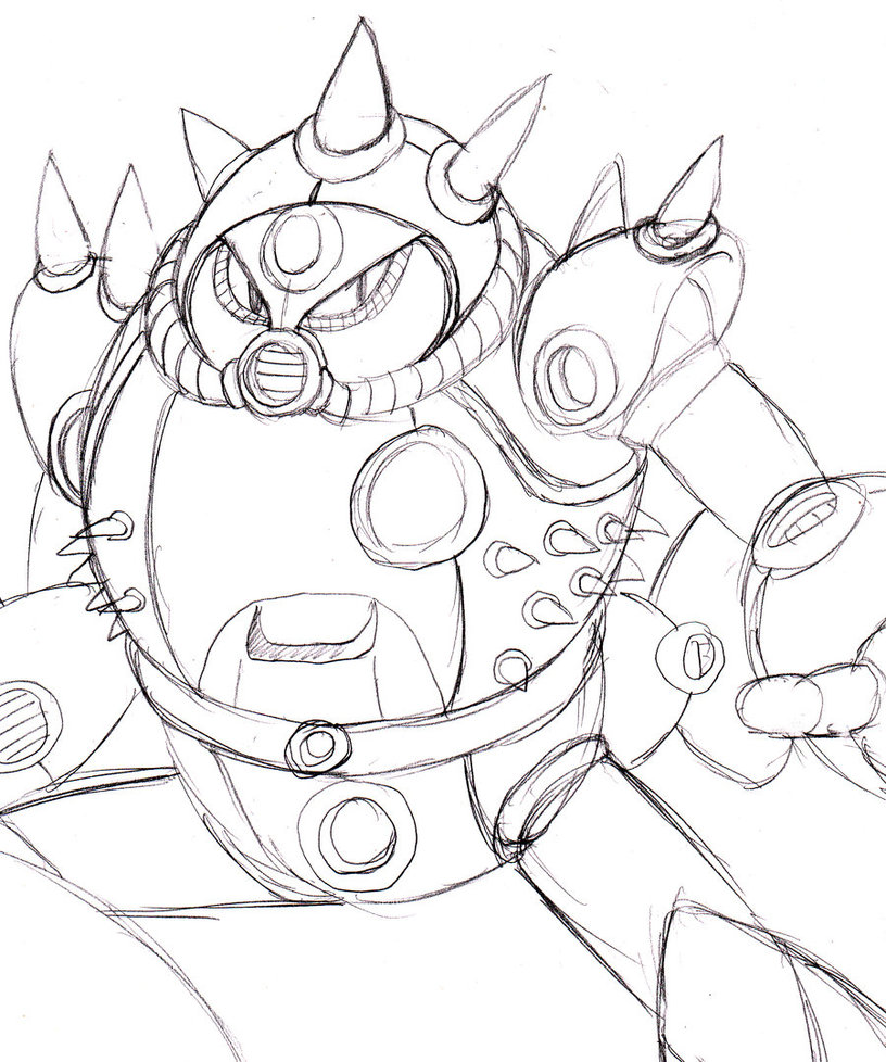 816x978 How To Draw A Puffer Fish For Kids