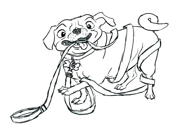 618x461 Pug Coloring Pages And Fat Dog Page Colorin Murs