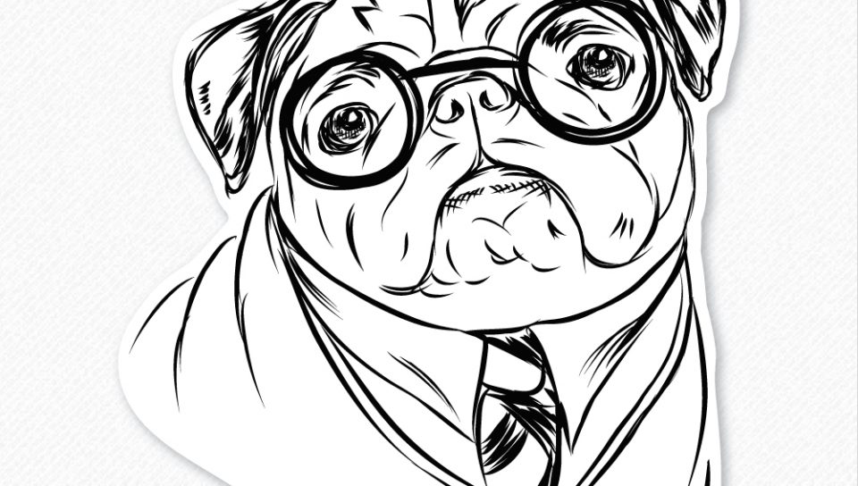 960x544 Pug Coloring Pages Lovely Free Printable Animals Puppy Colouring