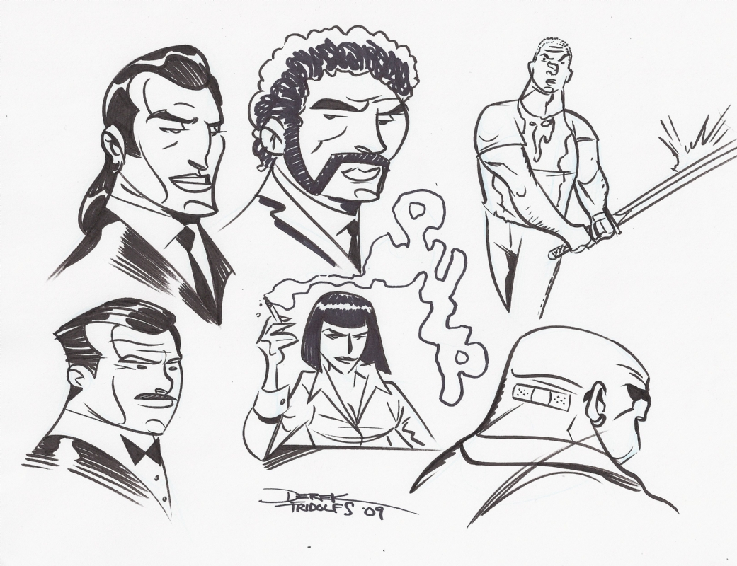 1041x800 Pulp Fiction Derek Fridolfs, In 384 Sprites's Art Collections