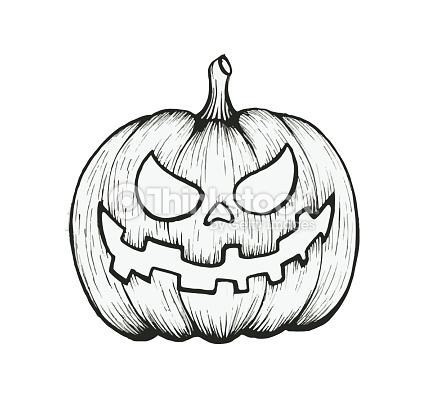 429x402 Halloween Pumpkin Pencil Drawing Festival Collections