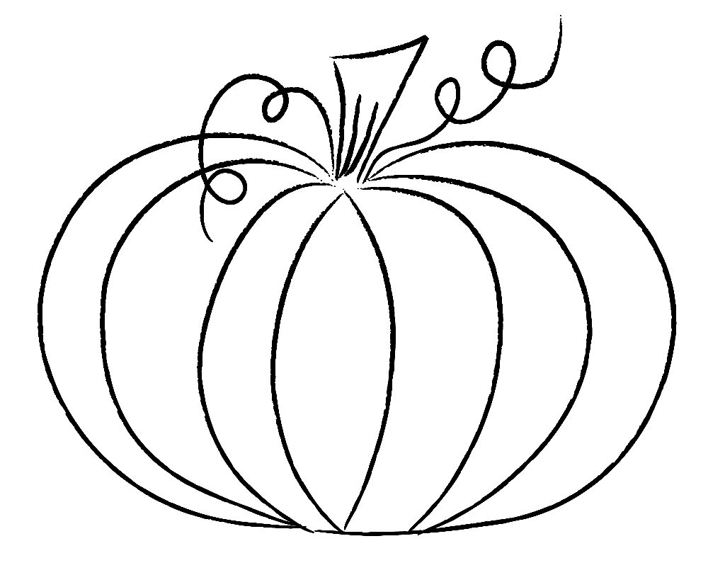 1024x812 Pumpkin Drawing
