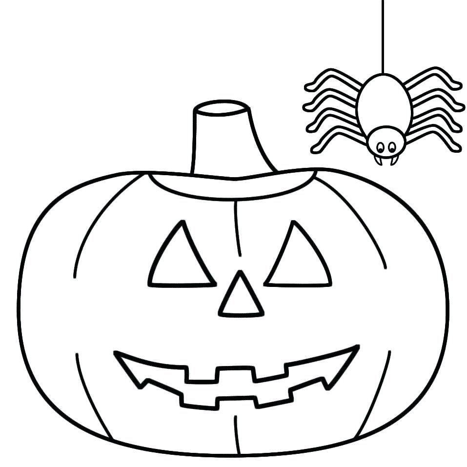 957x957 Coloring Easy Halloween Coloring Pages Duck. Easy Halloween