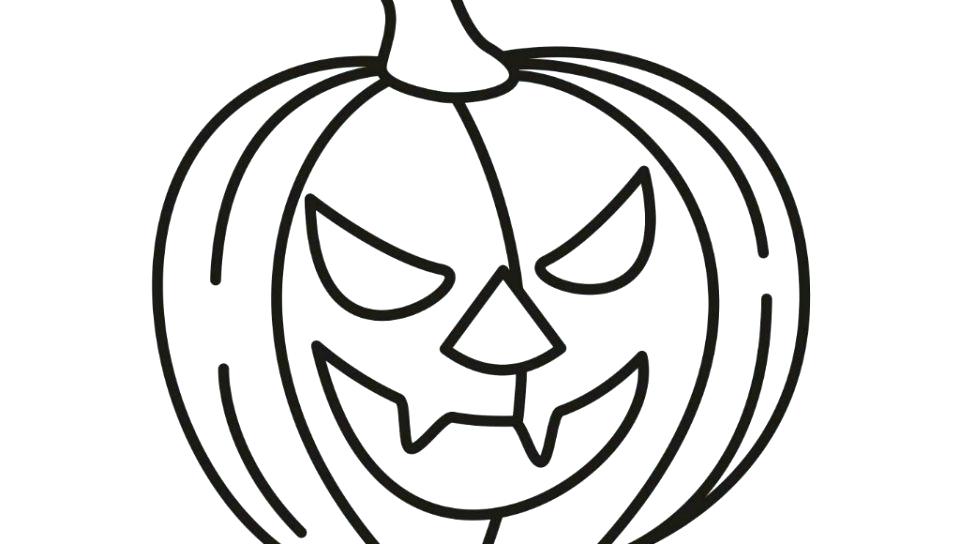 960x544 Coloring Page Of Pumpkin Coloring Page Pumpkin Pumpkins Coloring