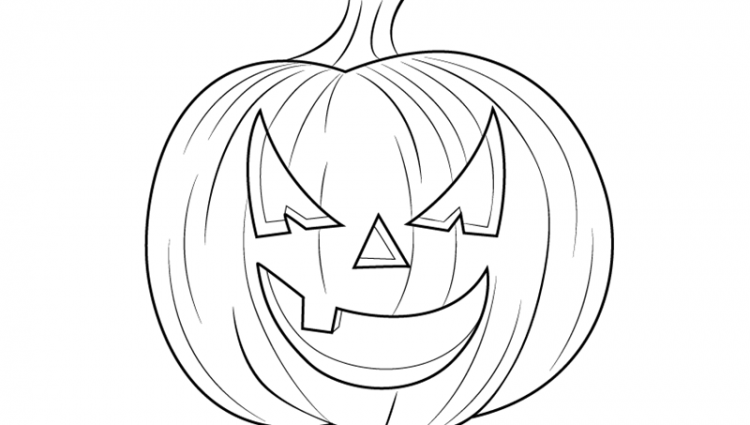 750x425 Drawing Halloween Pictures Learn How To Draw Halloween Pumpkin
