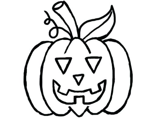 520x416 Pumpkin Drawing Halloween Pumpkin Outline Drawing Ladyroom.club