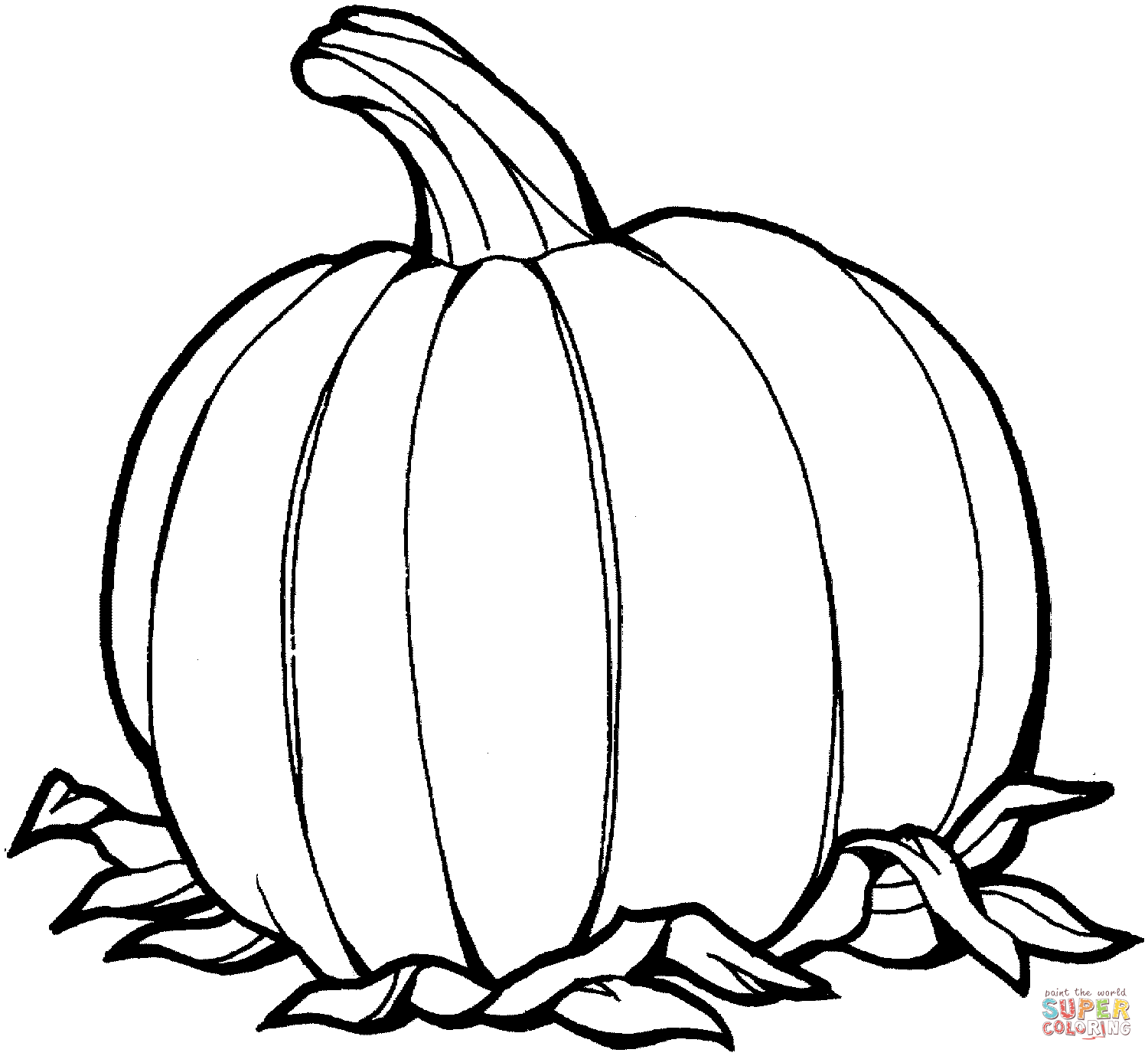 1500x1379 Pumpkin Coloring Page Free Printable Coloring Pages