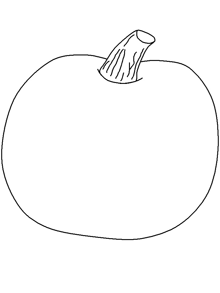 Pumpkin Drawing Outline at GetDrawings | Free download