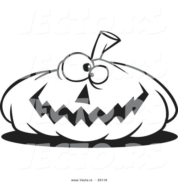 618x630 Download Pumpkin Outline Image Drawings Pumpkin Outline Clipart