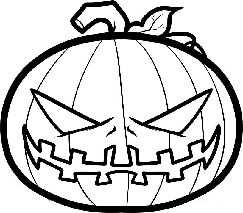 816x716 Marvellous Pumpkin Coloring Pages 12 On Coloring Site With Pumpkin