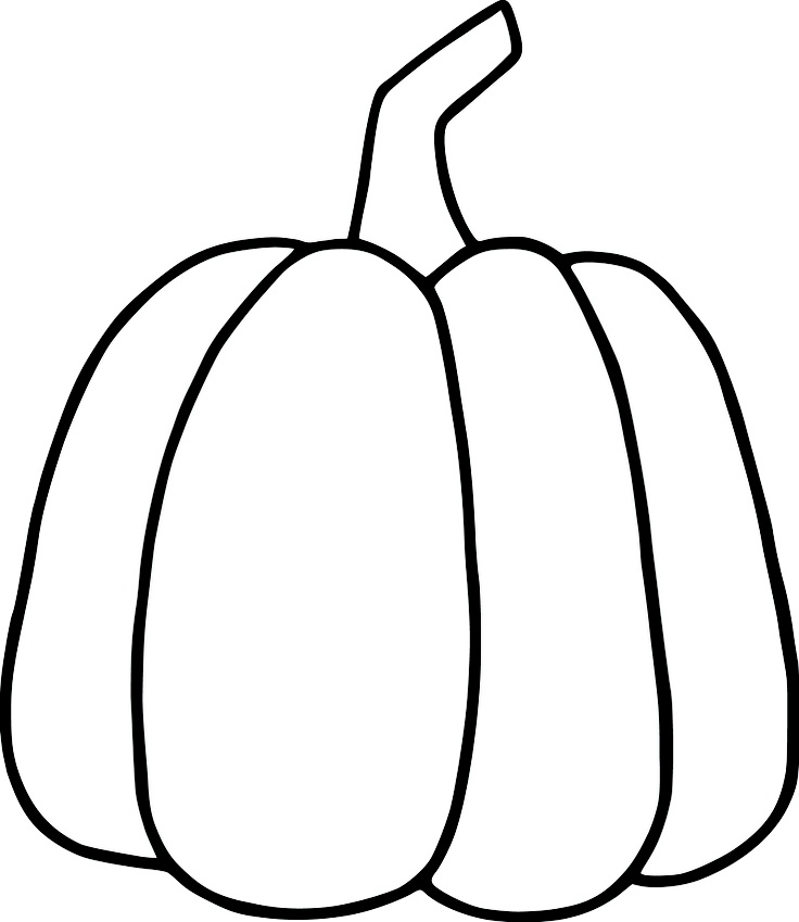 Pumpkin Drawing Template at GetDrawings | Free download