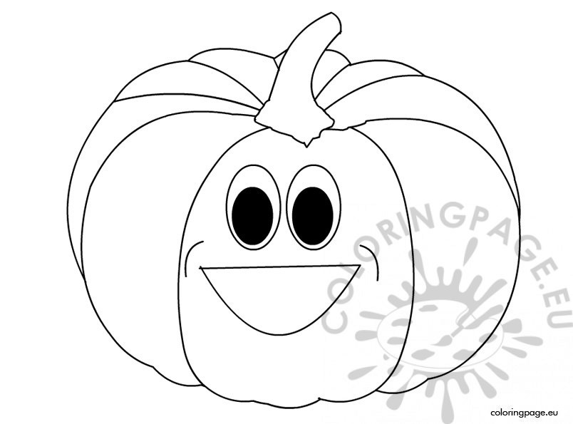 804x595 Halloween Pumpkin Face Template Coloring Page