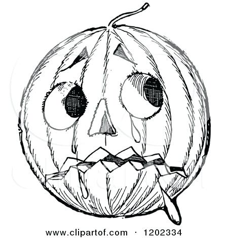 450x470 Pumpkin Drawing Drawing Pumpkin Faces Drawing Factory On Scary