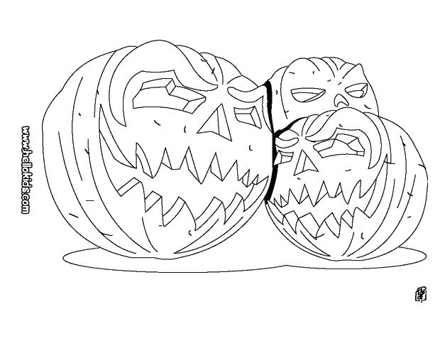 620x480 Pumpkins Coloring Page Scary Pumpkin Coloring Pages Haunted