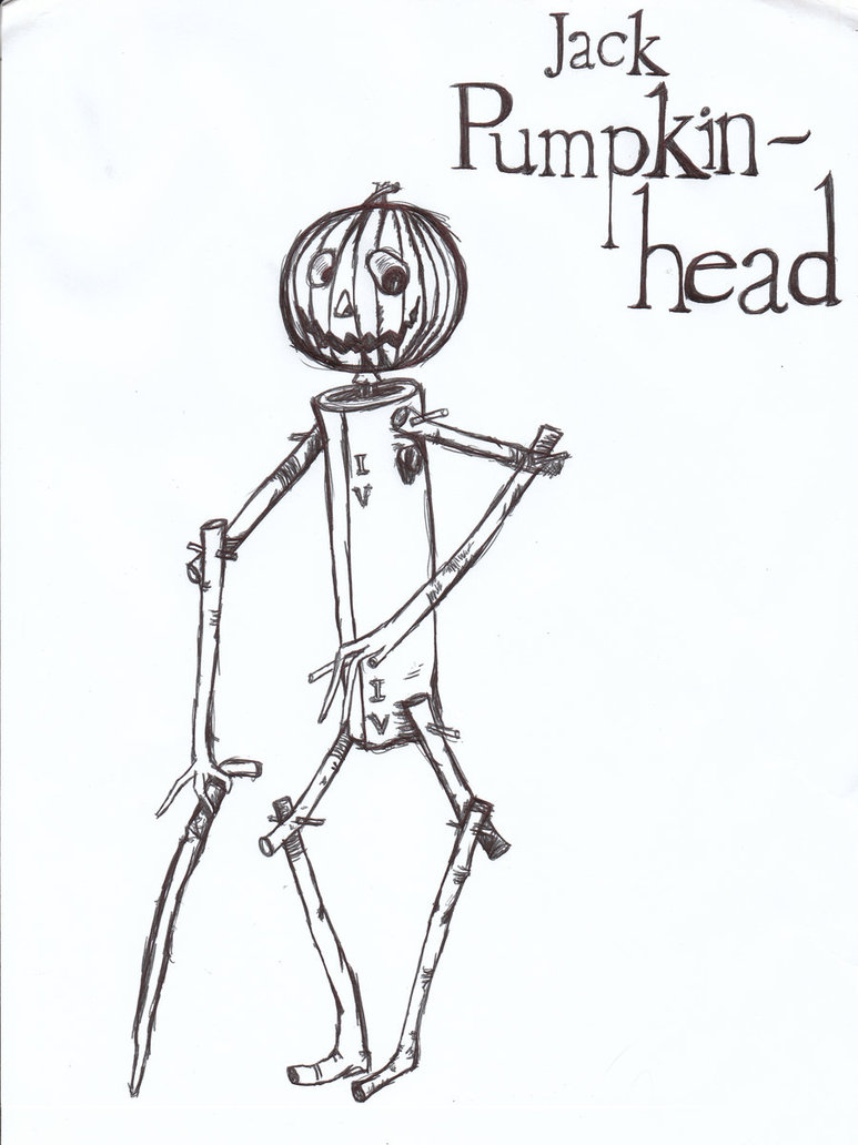 773x1032 Jack Pumpkinhead By Willowwolf23