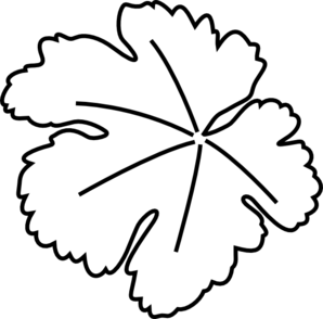 298x294 Pumpkin Leaf Clip Art