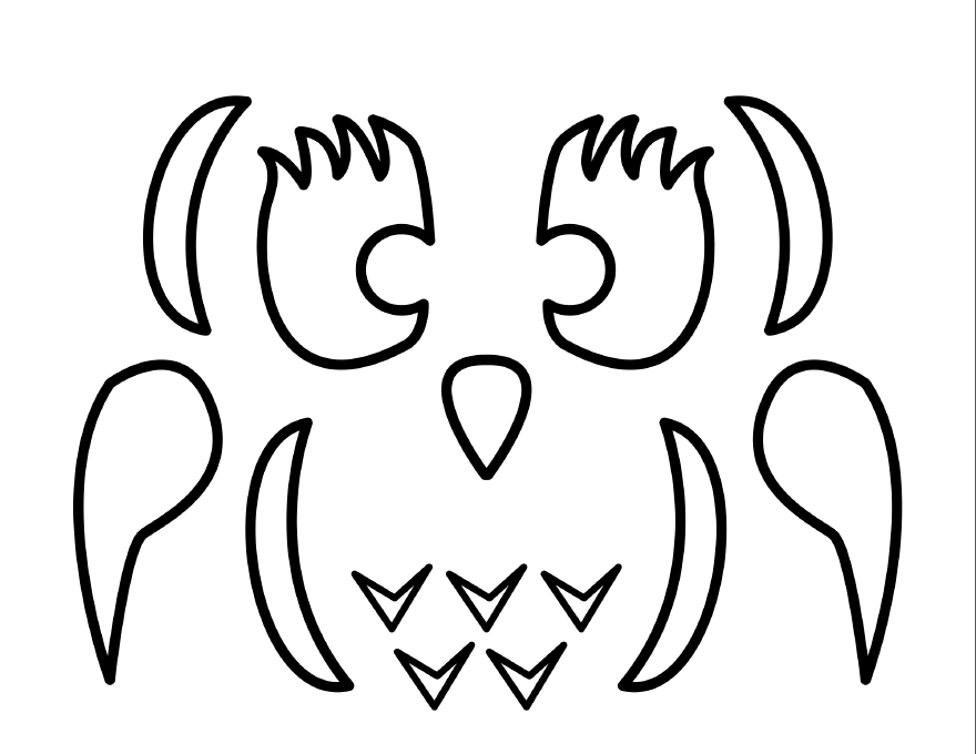 Pumpkin Outline Drawing