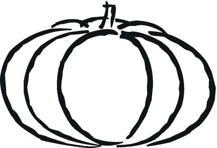 700x478 Blank Pumpkin Clip Art