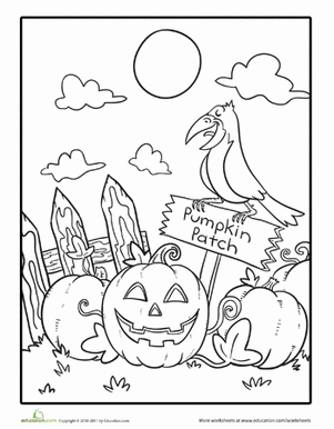 301x386 Pumpkin Patch Worksheet