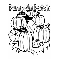 230x230 Top 25 Free Printable Pumpkin Patch Coloring Pages Online