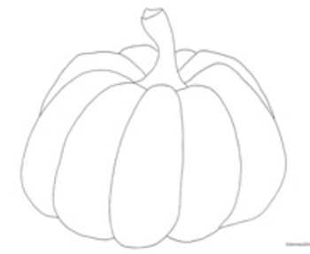 350x287 Pumpkin Shading Exercise For Drawing And Painting Art By Artsycat