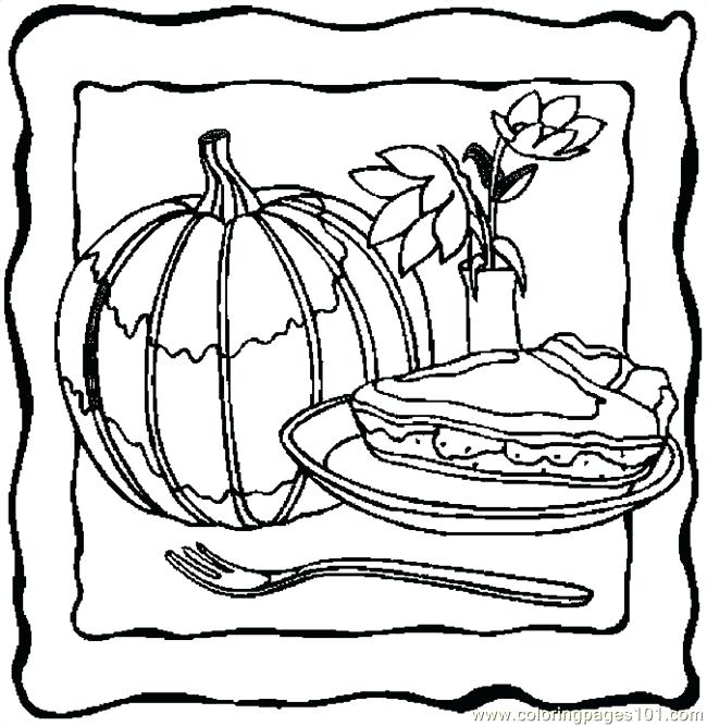 650x667 Pumpkin Pie Coloring Page Pumpkin Pie Coloring Page Coloring Home