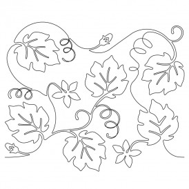 274x274 Pumpkin Vines B2b Quilting Designs