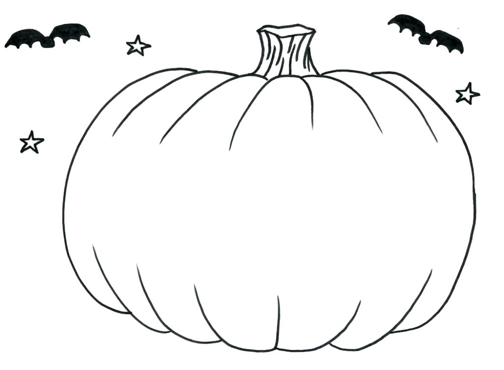 1024x753 Coloring Page Of A Pumpkin Synthesis.site