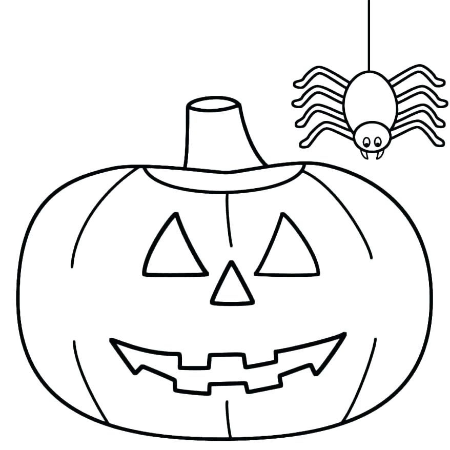 878x878 Pumpkin Faces Coloring Pages Draw On The Pumpkins Page Happy
