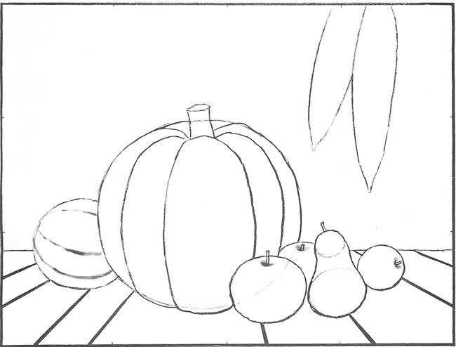 650x494 Drawn Pumpkin Thanksgiving