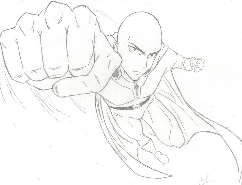 800x613 One Punch Man