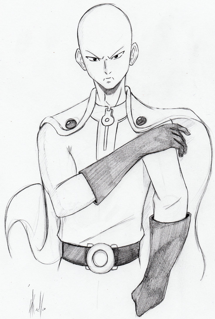 734x1088 One Punch Man