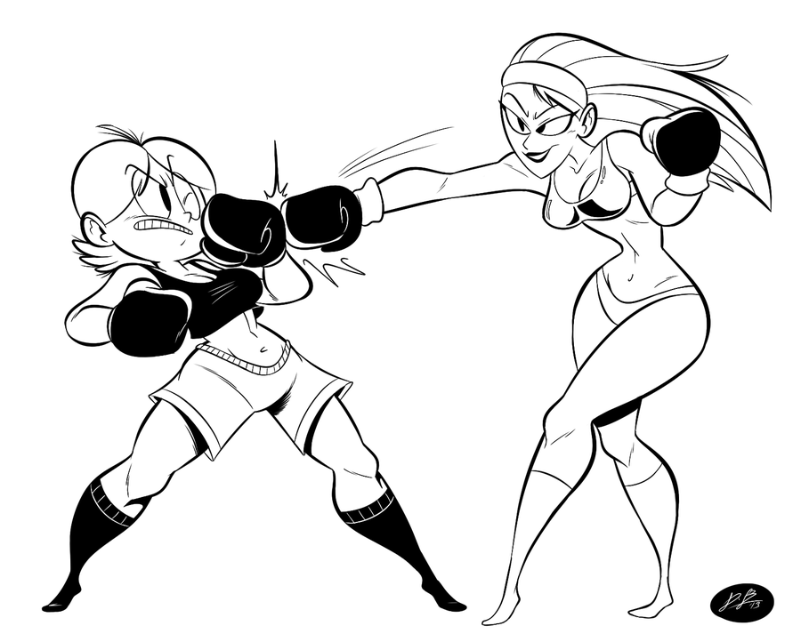900x713 Shelby Vs Violet Punch By Redblooper