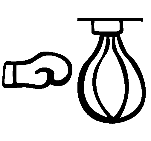 505x470 Punching Bag Ii Coloring Page