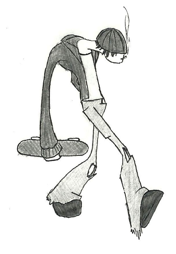 617x890 Skater Punk By Godzillama