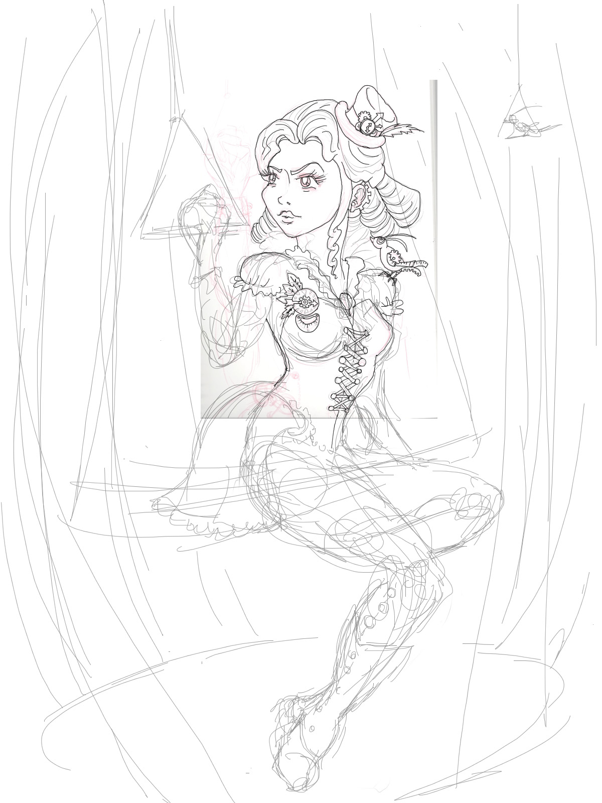 1200x1600 The Magical World Of Jenny Srp Work In Progress Steam Punk Girl