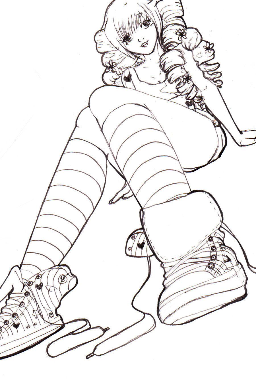 900x1350 Punk Girl In Perspective By Black Rose227