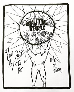 240x300 Punk Rock Drawings Fine Art America