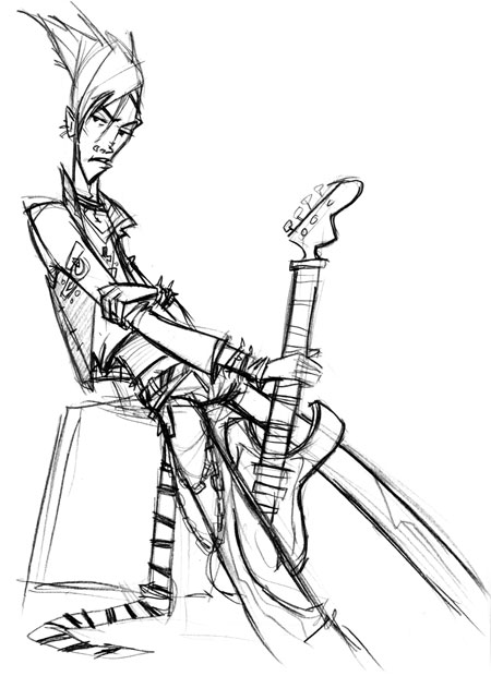 450x620 Punk Rocker Theme, Photo And Artwork The Drawing Club