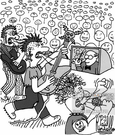 400x470 Punk Rockers Cartoons And Comics