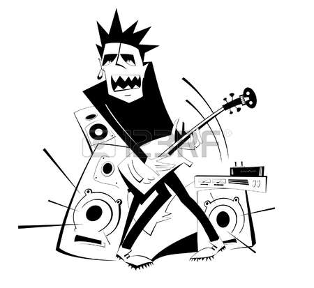 Punk Rocker Drawing at GetDrawings | Free download