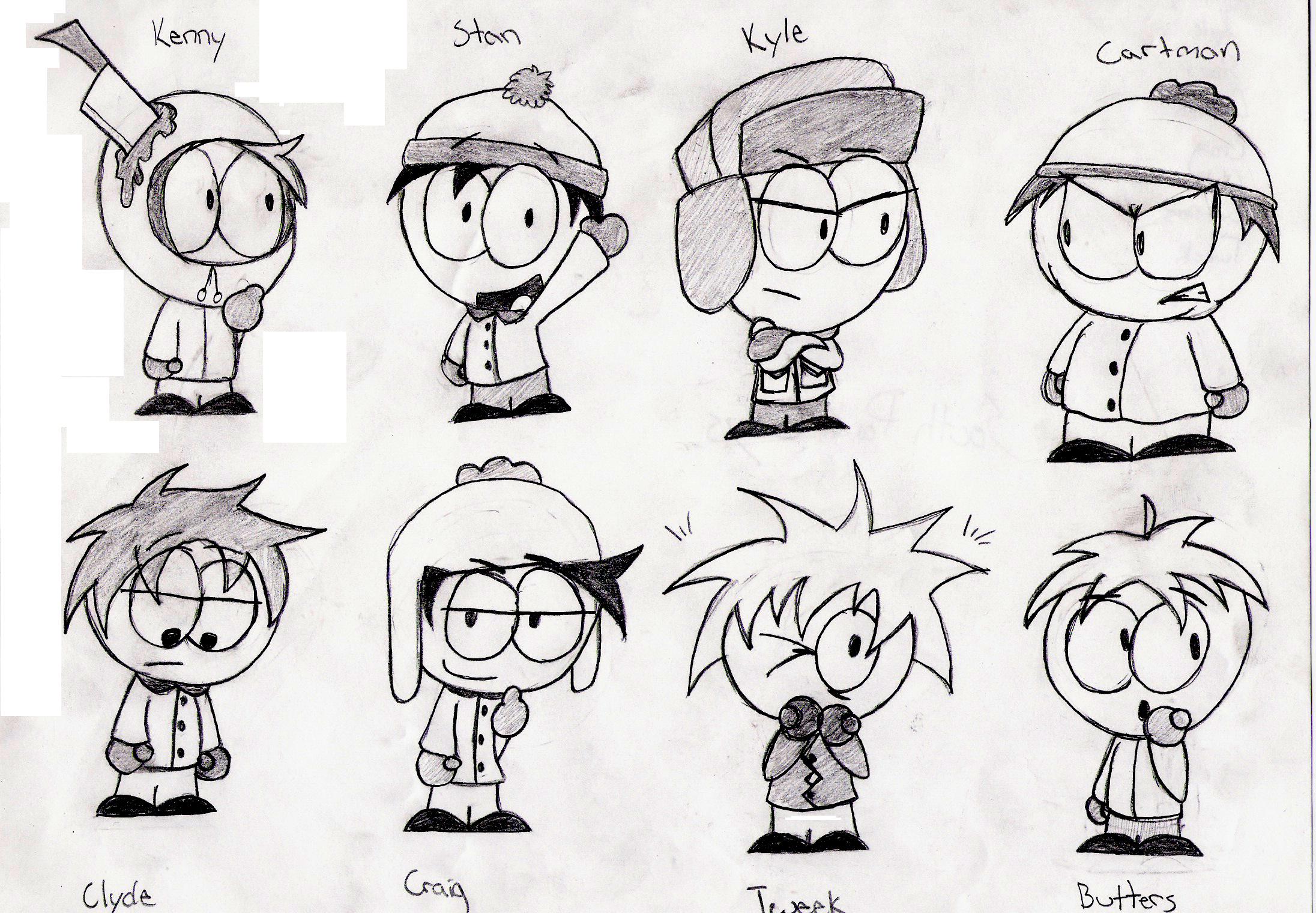 2192x1520 South Park Dudes By Punk Rocker 101k Z