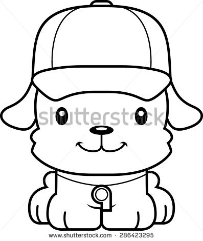 397x470 Cartoon Puppy Group