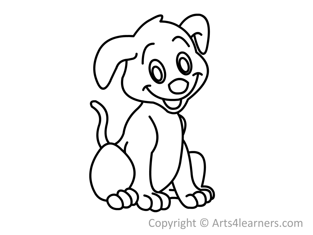 1024x768 Coloring Pages Puppy Drawing Pictures Coloring Pages Puppy