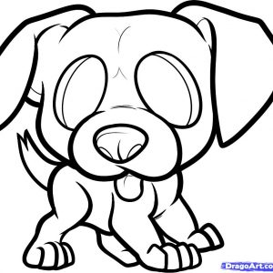300x300 Adult Easy Puppy Drawing Easy Puppy Drawing Step By Step. Cute