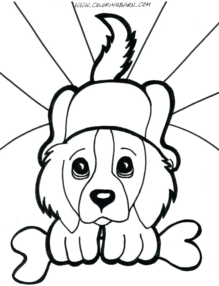 736x961 Puppy Coloring Books And View Larger Puppy Coloring Pages 46