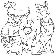 235x240 Animal Paw Zentangle Puppy Paw Urban Threads Unique